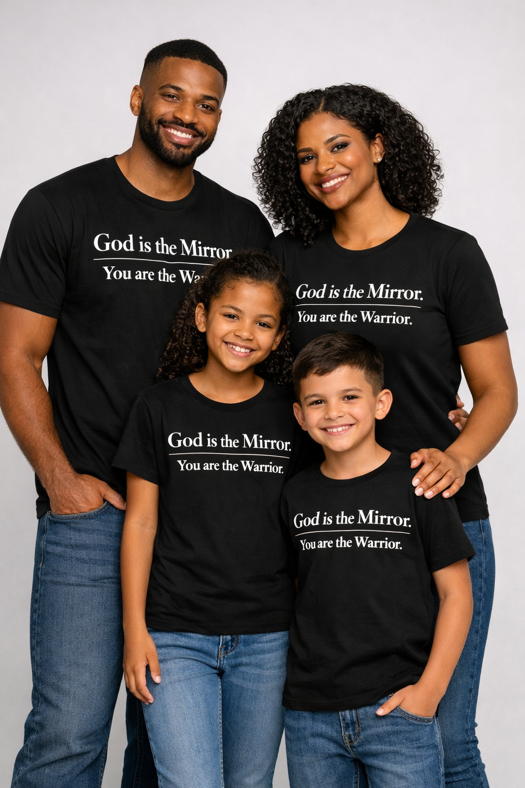 Identity | God is the Mirror. You are the Warrior. ™ T-Shirt