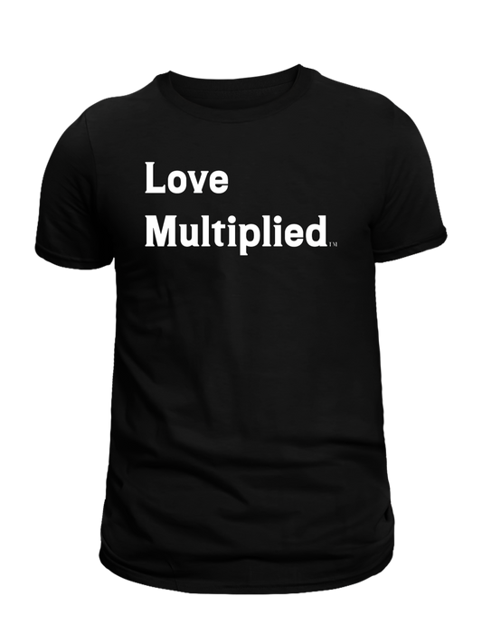 Love | Love Multiplied™ Kids Black T-Shirt