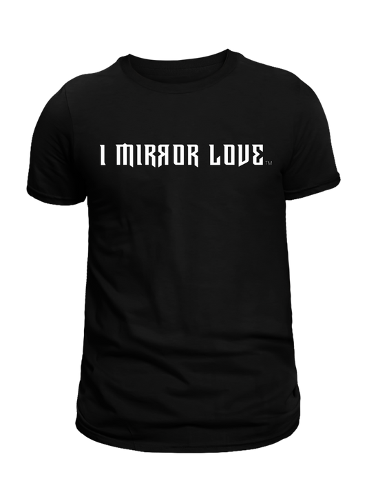 Love | I Mirror Love™ Black T-Shirt